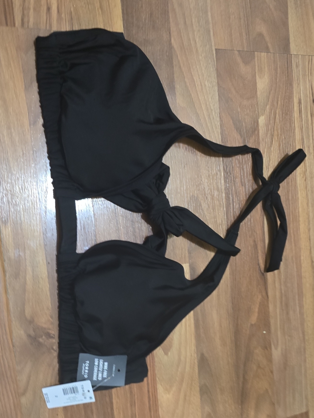 torrid Black Halter Bandeau Bralette